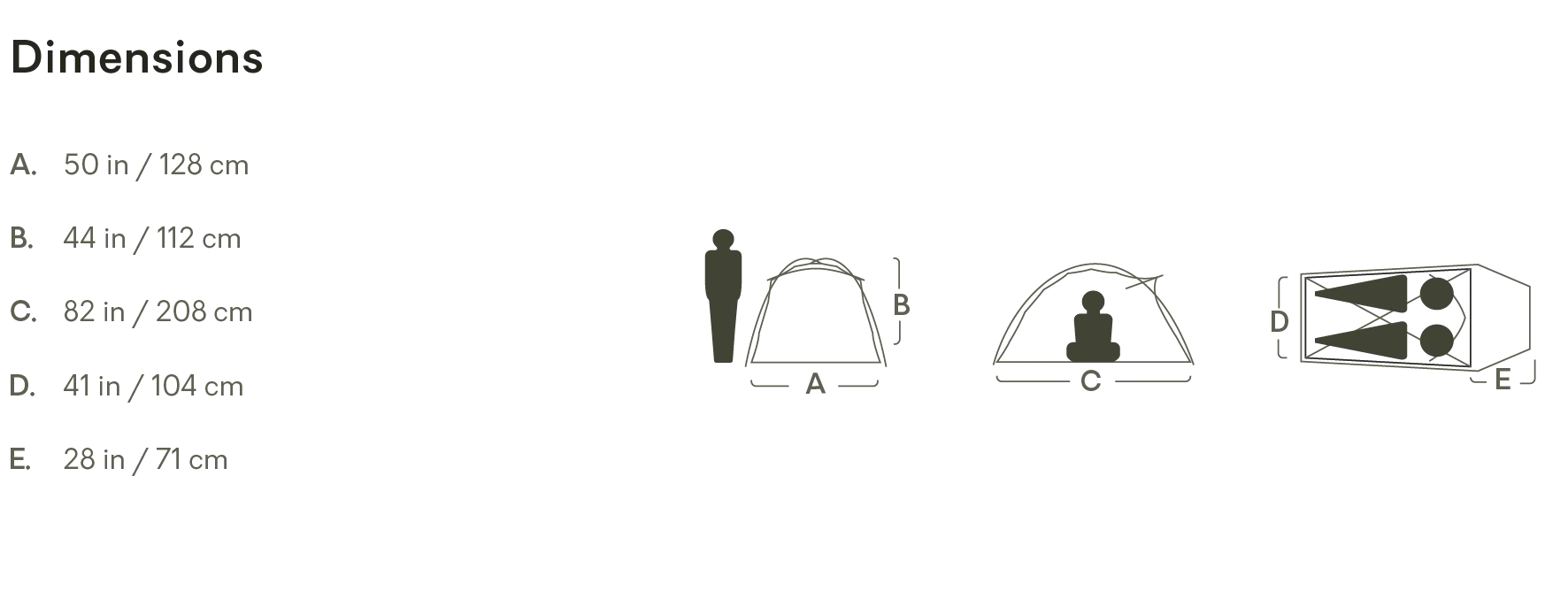 Kunai™ 3–4 Season Backpacking Tent - 2 Person