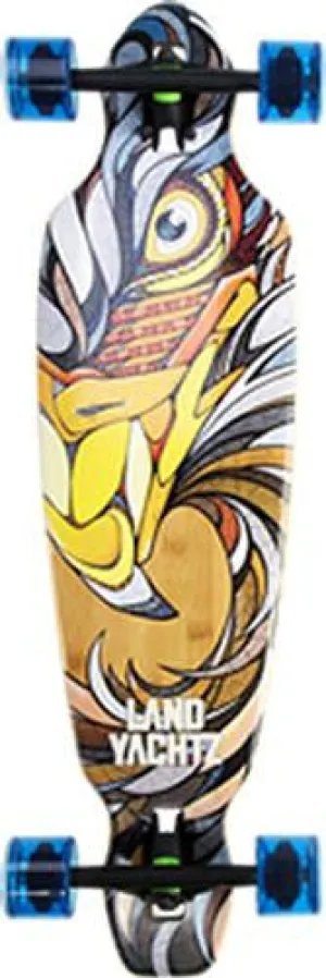 Landyachtz Longboards Deck: 2016 Bamboo Battle Axe Eagle 35