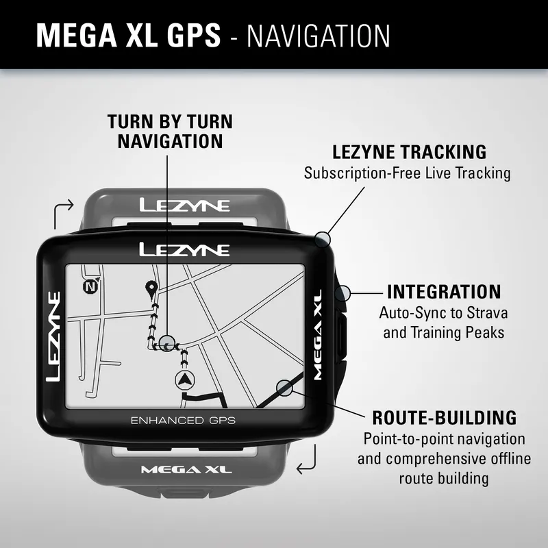 LEZYNE MEGA XL GPS COMPUTER