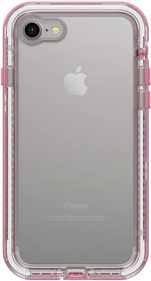 LifeProof NEXT SERIES Case for iPhone SE (2nd gen - 2020) and iPhone 8/7 (NOT PLUS) - CACTUS ROSE (CLEAR/DESERT ROSE)