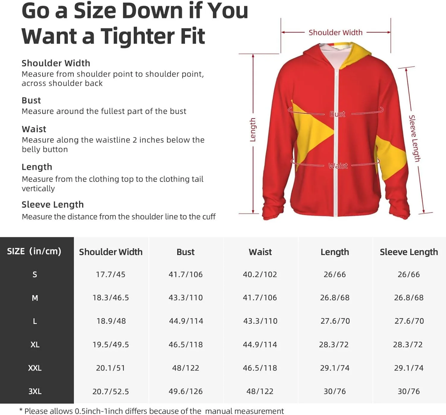 Lightweight UV Protection Sun Jacket, Flag of Timor-Leste Print Sportswear Hooded Sunblock Shirt for Outdoor