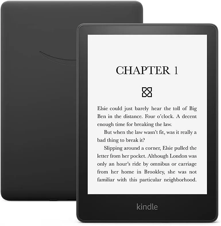 Like-New Amazon Kindle Paperwhite (16 GB) | Now with a larger display, adjustable warm light, increased battery life, and faster page turns | Black