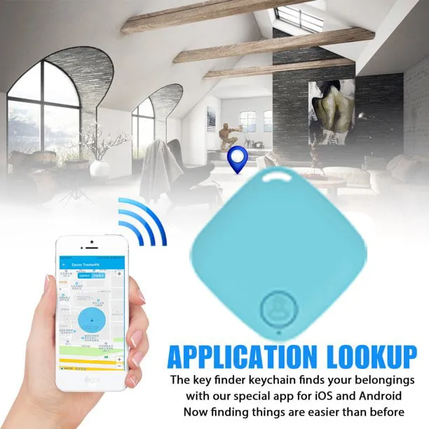 LNGOOR 4Pcs Anti-Lost tracker, GPS Pro trackr, Wireless Bluetooth 4.0 tracking ,Wallet Keys Pet Finder, find my keys