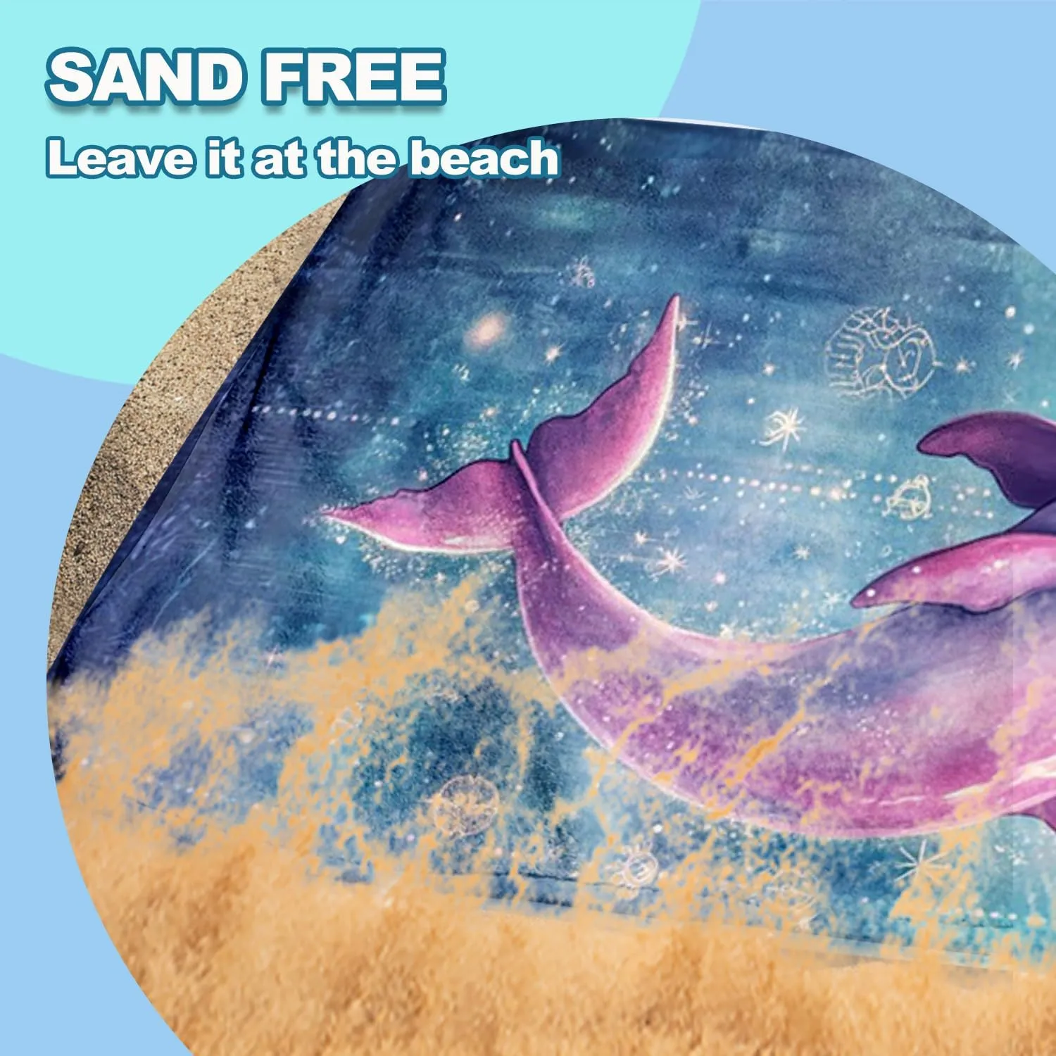 Luxury Beach Towel 30*60inch, Soft Microfiber Beach Towels, Ultra Absorbent, Quick Drying, Extra Large Swimming Towel, Oversize Sand Free, Beach Vacation Essentials for Beach Pool Vacation Supplies