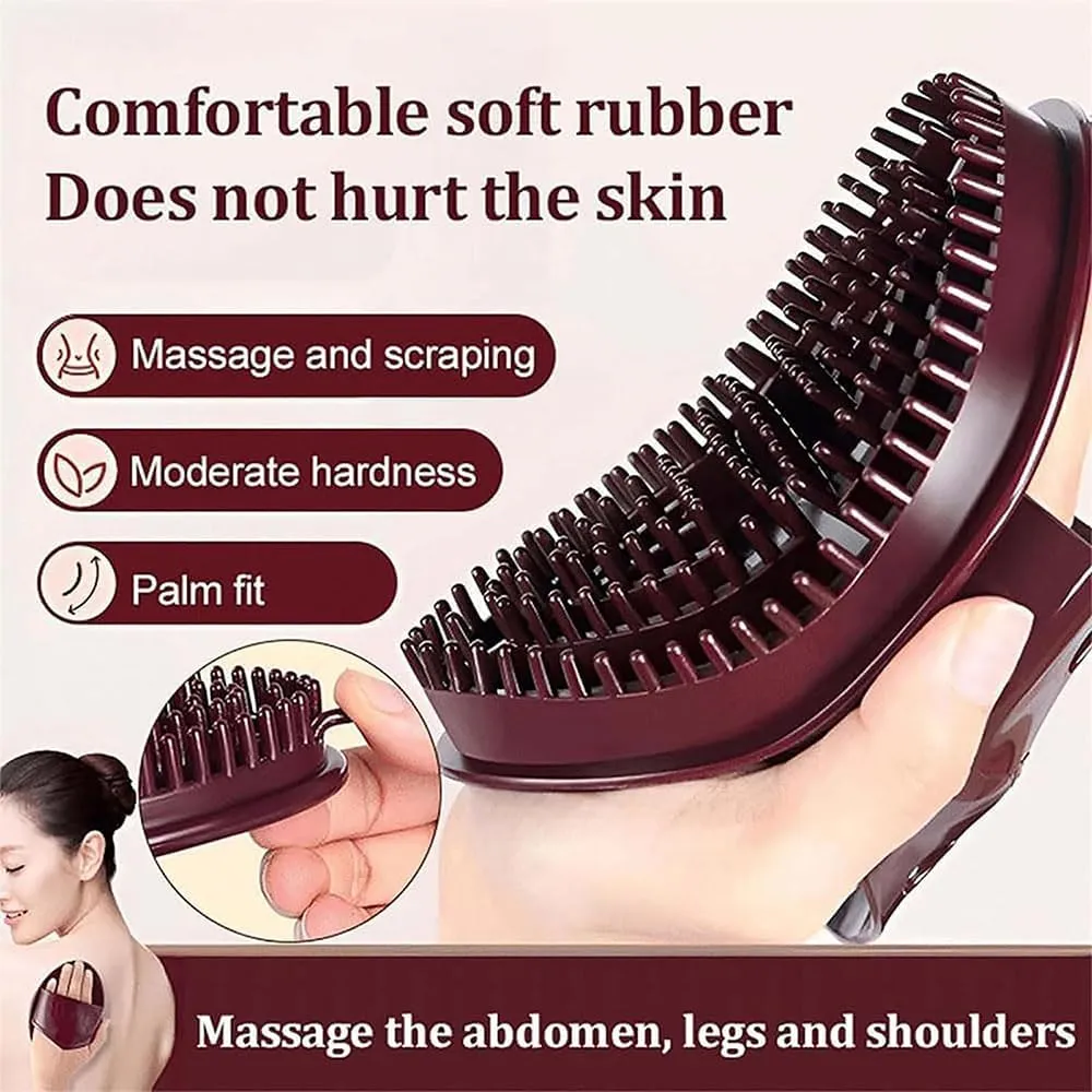 Meridian Brush,Meridian Brush Massage Body,Whole Body Relaxation Massage Comb for Body and Leg Relaxation, Soothing Muscles to Relieve Fatigue (A 2pcs with Essential Oil)