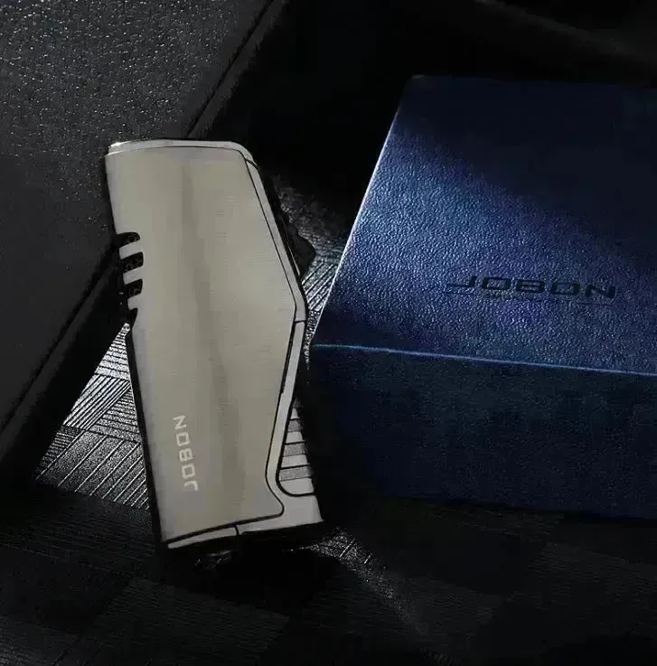 Metal Windproof High Blue flame Cigar Lighter