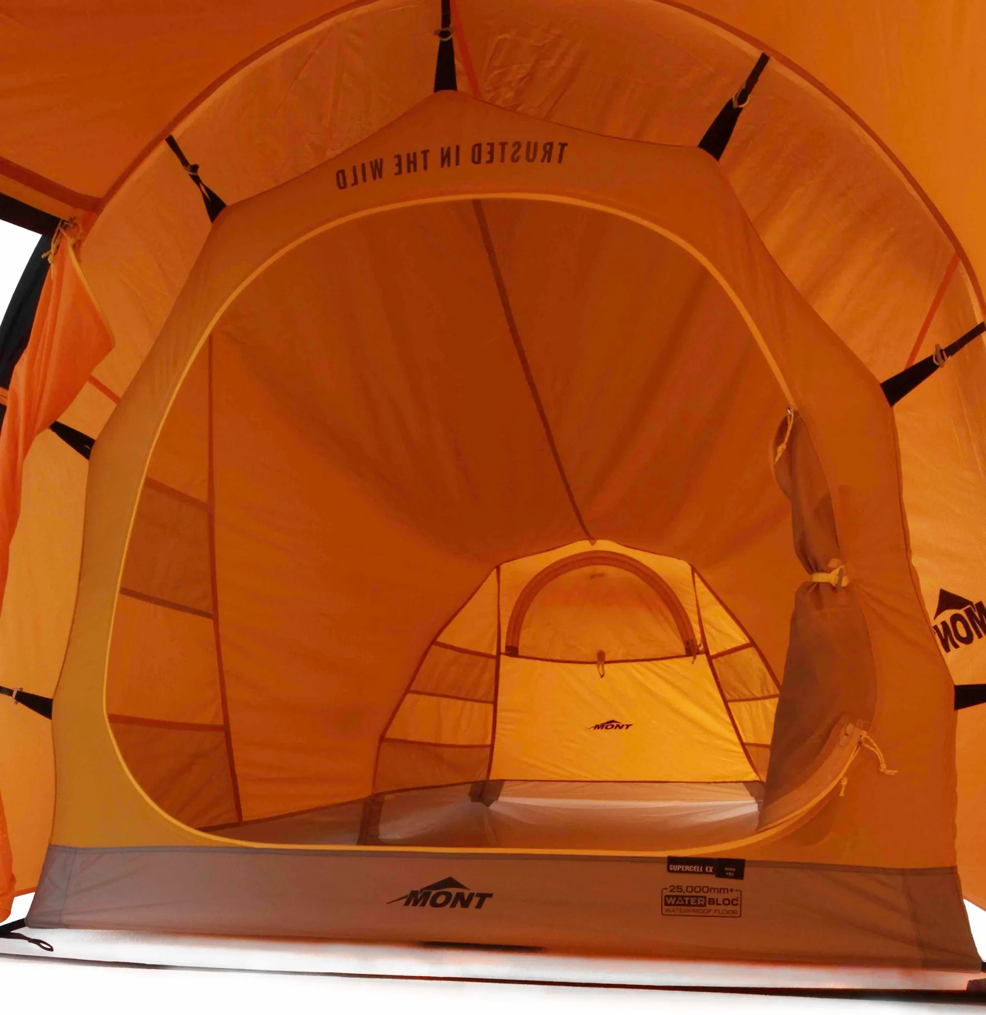 Mont Supercell EX Tunnel Tent Turmeric