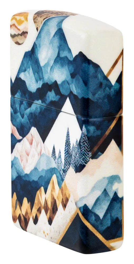 Motif Collage de montagnes