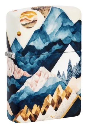 Motif Collage de montagnes