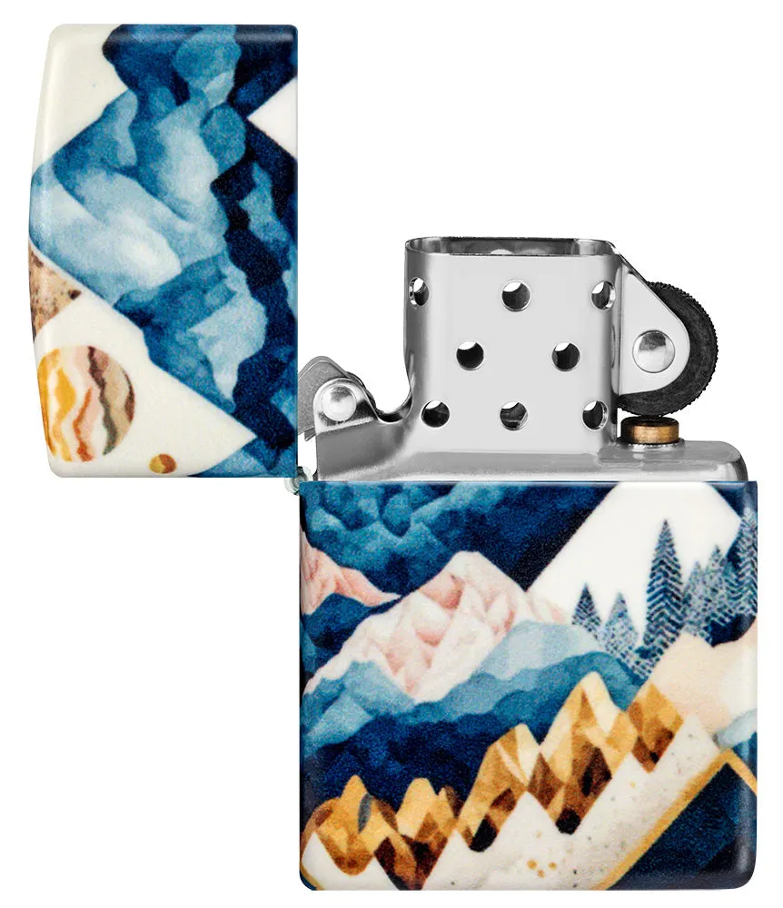 Motif Collage de montagnes