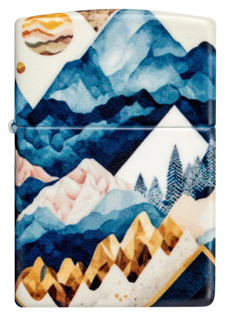 Motif Collage de montagnes