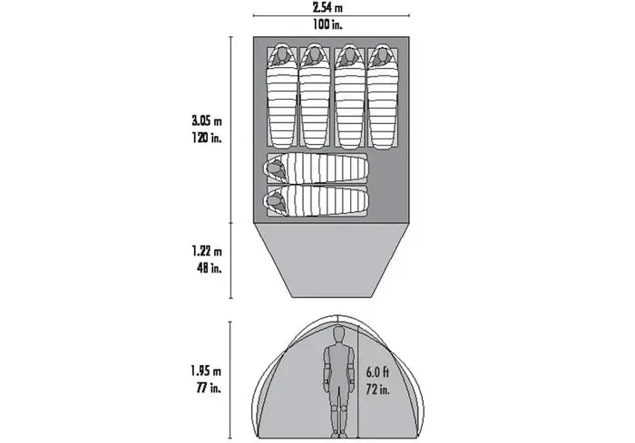 MSR Habiscape 6 Tent