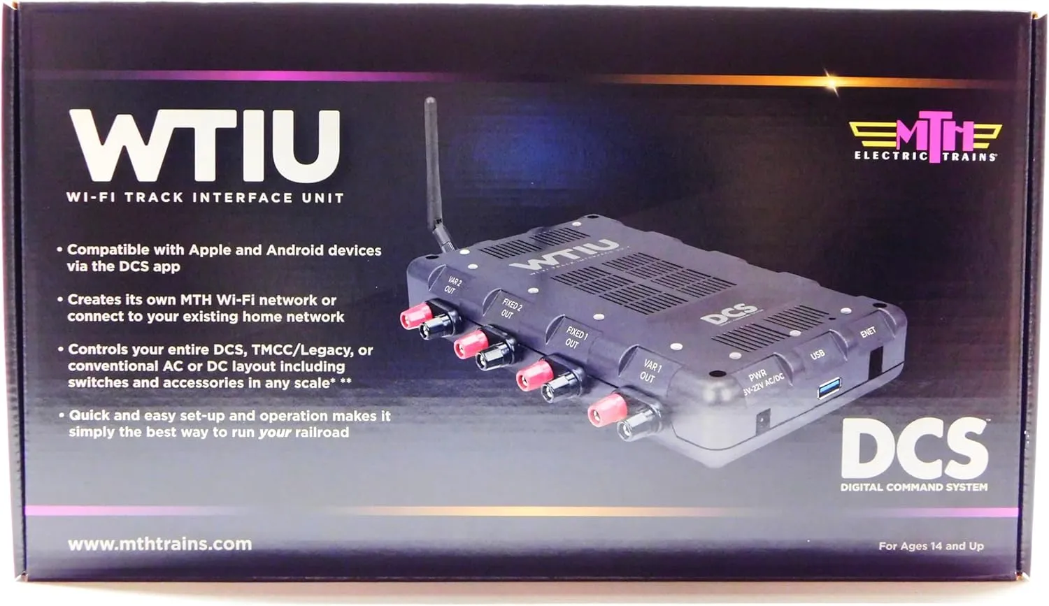MTH DCS Explorer WiFi Digital Command System WTIU MTH50-1039