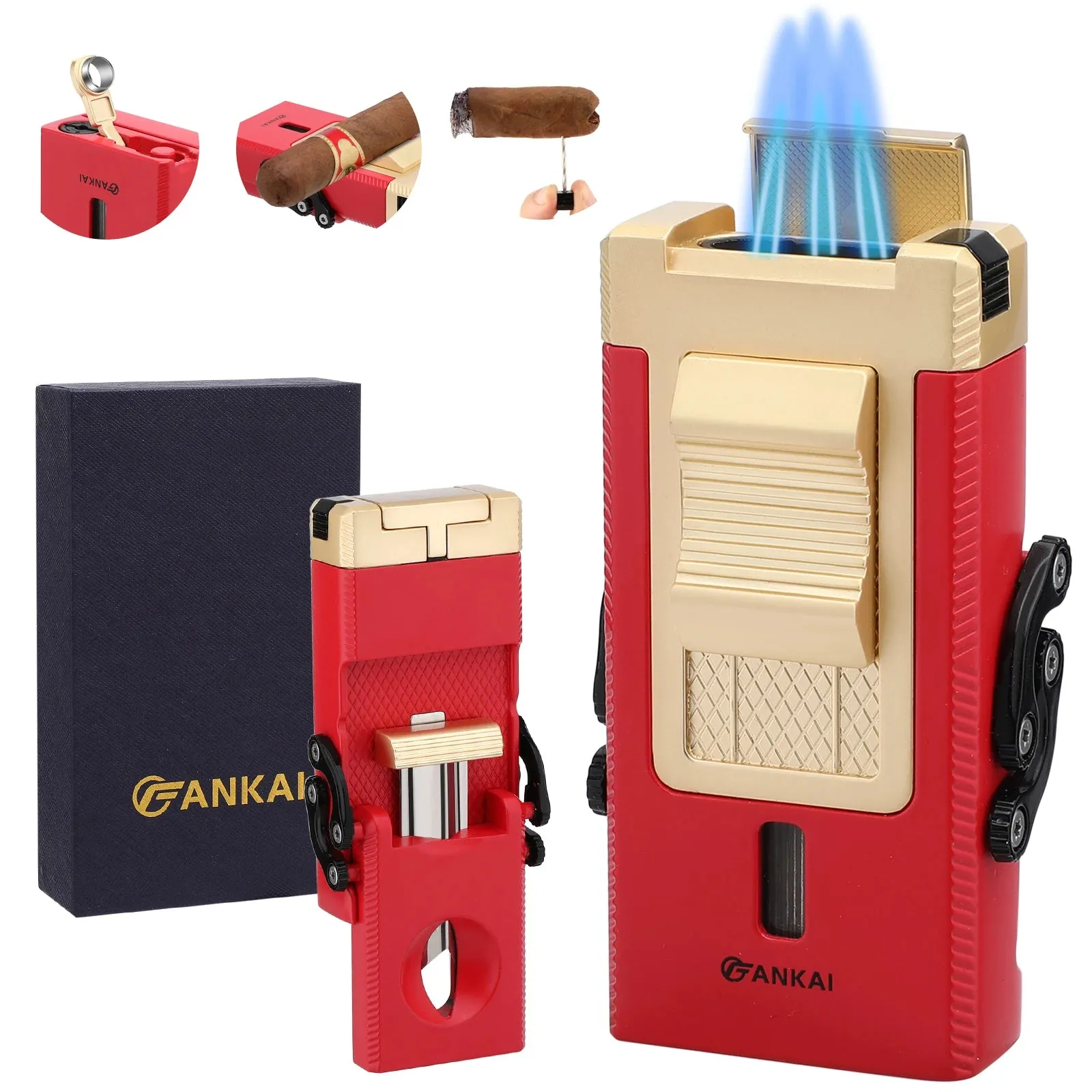 Multifunctional Torch Butane Lighter
