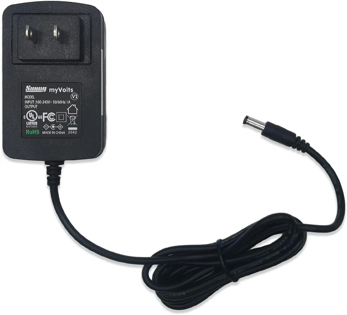 MyVolts 15V Power Supply Adaptor Compatible with Vax Gator HCGRV1B1 Handheld Vacuum Cleaner - US Plug