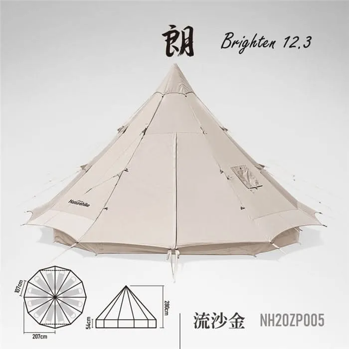 Naturehike Large Cotton Pyramid Tent