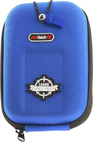 Navitech Blue EVA Rangefinder Hard Case/Cover with Carabiner Clip Compatible With Leica Rangemaster CRF 1600-B 40534 / Leica Rangemaster CRF 2000-B/Leica Rangemaster crf 2400-r