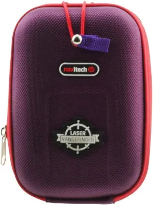 Navitech Purple EVA Rangefinder Hard Case/Cover with Carabiner Clip Compatible With Leica PINMASTER I/ILeica Pinmaster Pro (I   II) Leica Rangemaster 2700-B
