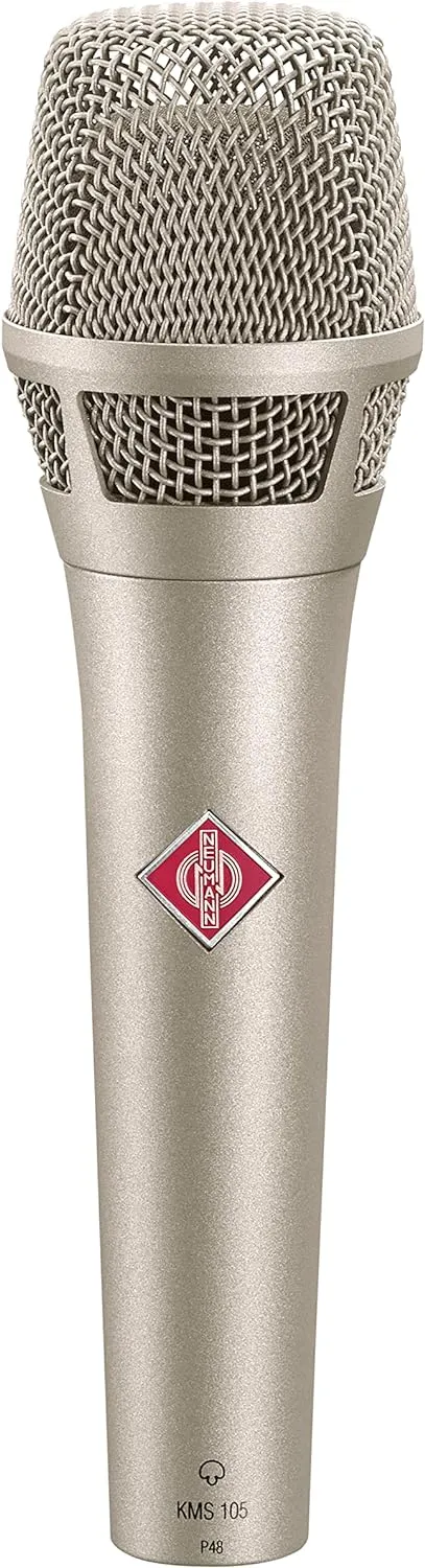 NEUMANN KMS105-NI Vocalist Microphone, Nickel Color