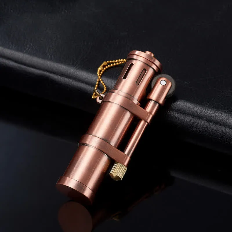 Novelty Bamboo Shape Refillable Kerosene Lighter