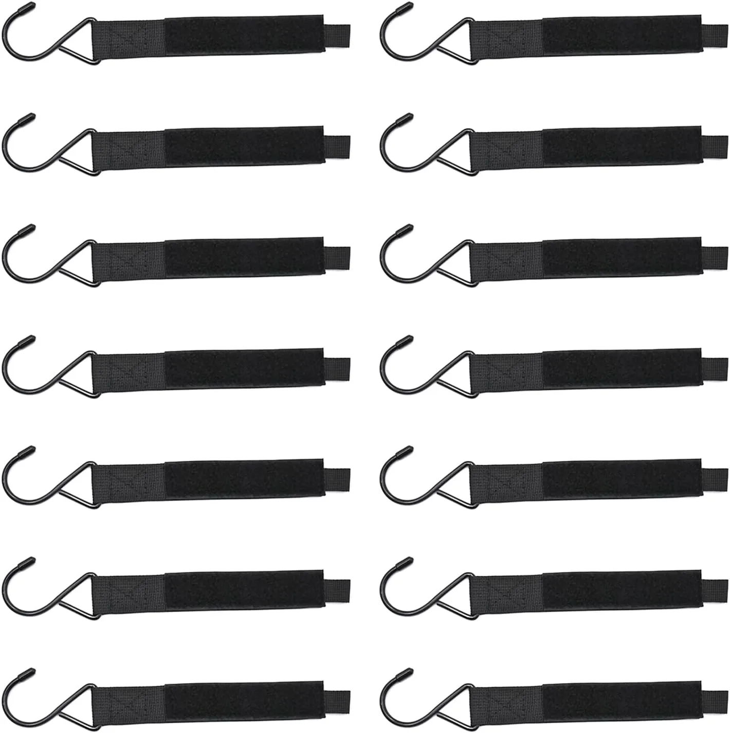 NUEAYMS 14Pcs Ice Fishing Shelter Coat Hooks Heavy Duty Ice Fishing Shelters Hooks Accessory Hanger for Ice Fishing Outdoor