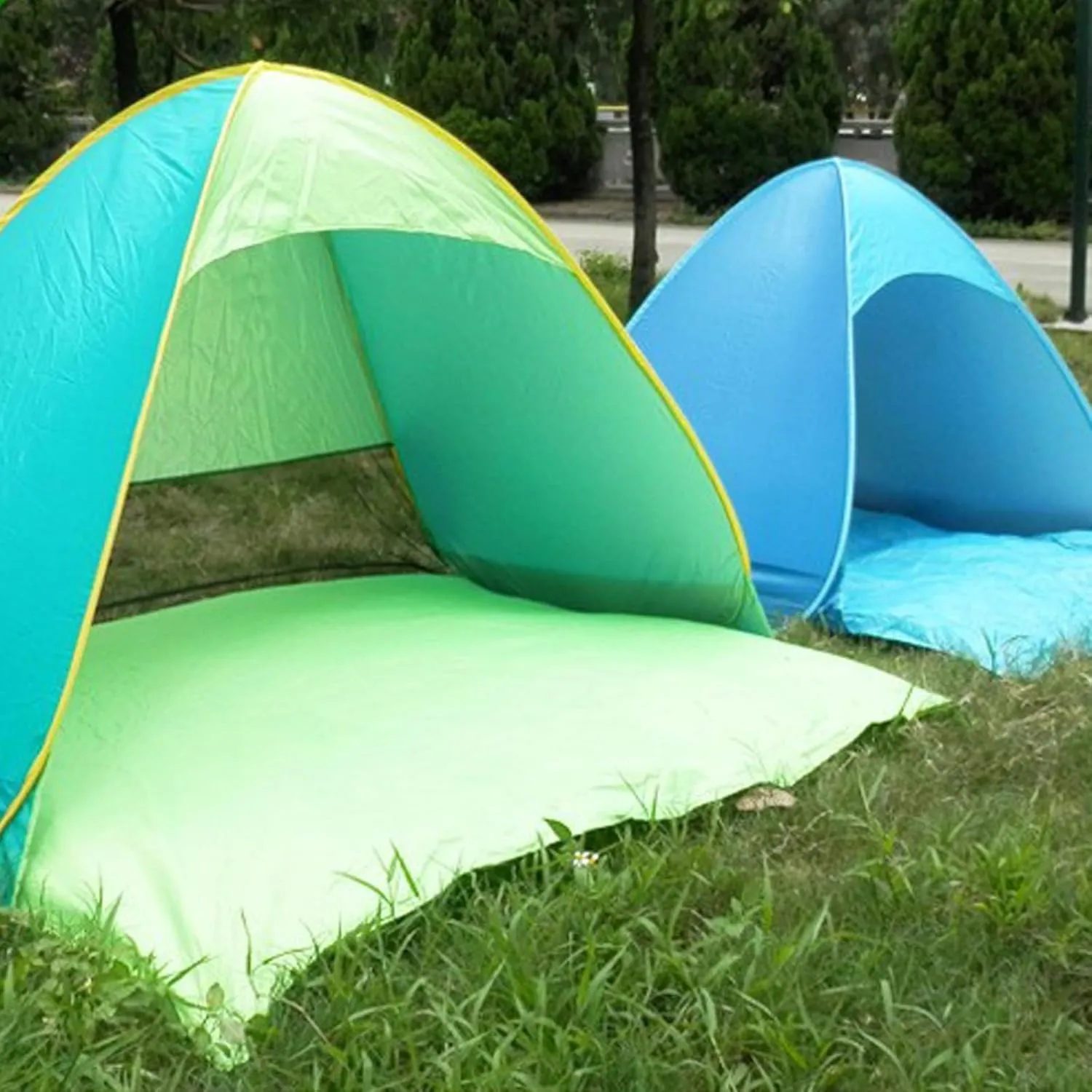 Outdoor Automatic Quick Open Tent Waterproofs Camping Tent Portable Beach Tent for Outdoor Travel Hiking Backpacking