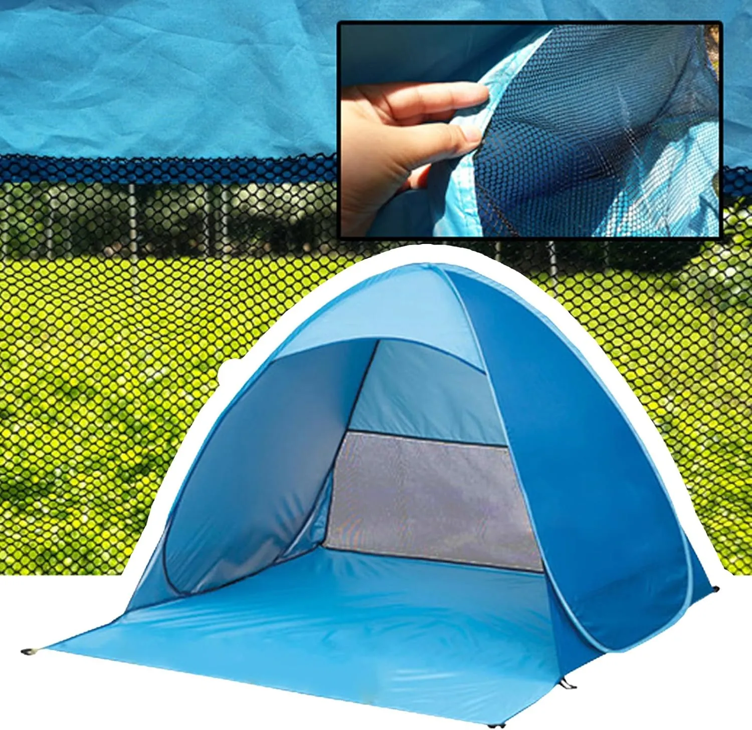 Outdoor Automatic Quick Open Tent Waterproofs Camping Tent Portable Beach Tent for Outdoor Travel Hiking Backpacking