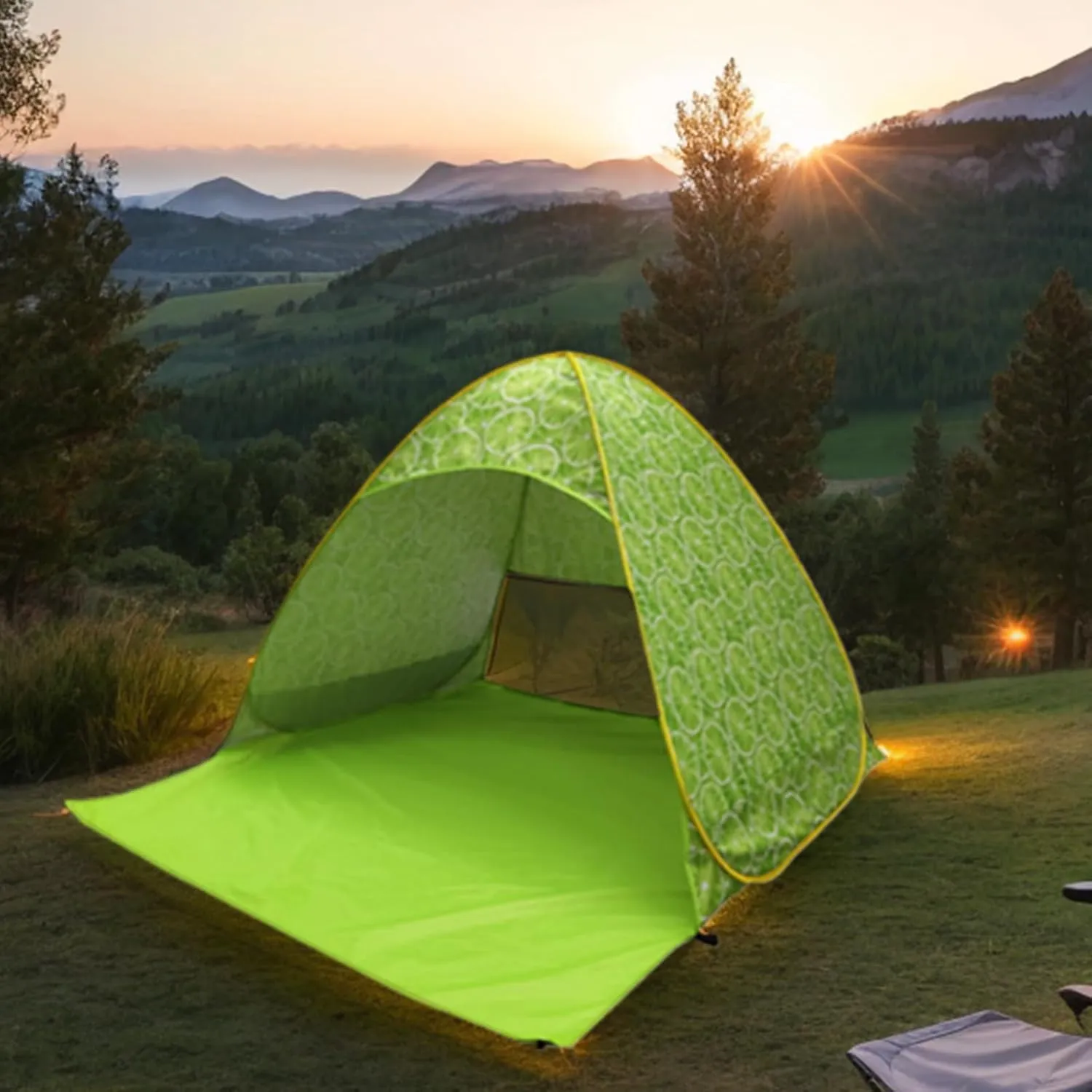 Outdoor Automatic Quick Open Tent Waterproofs Camping Tent Portable Beach Tent for Outdoor Travel Hiking Backpacking