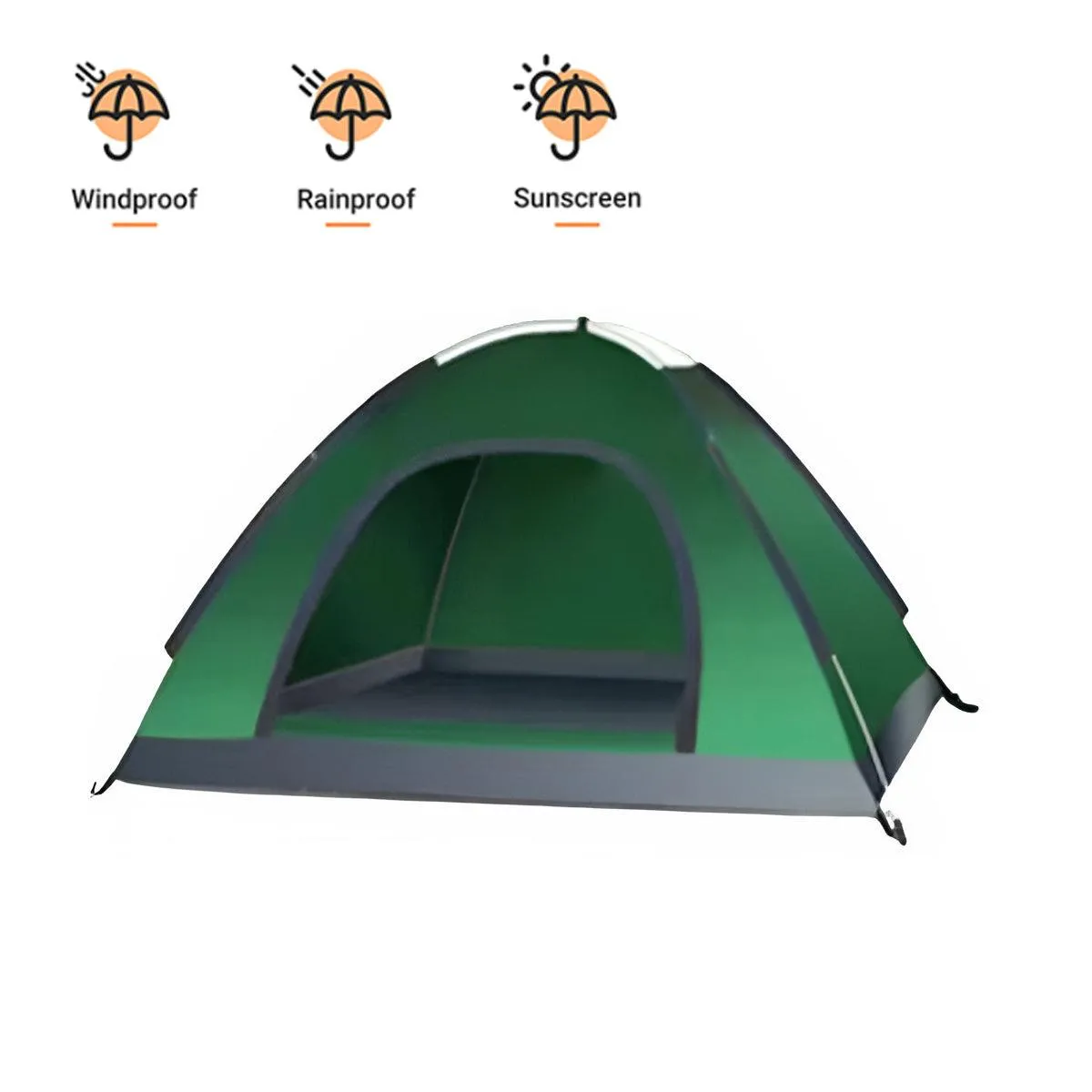 Outdoor Camping Tent Portable Sun Protection Lightweight Quick Setup Shelter