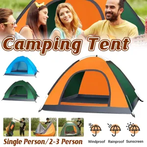 Outdoor Camping Tent Portable Sun Protection Lightweight Quick Setup Shelter