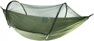 Outdoor Hammock Anti-Rollover Travel Camping Portable Hammock Hanging Chair Outdoor Portable Camping Travel Equipment (Color : Military Green, Size : 260 * 135cm)