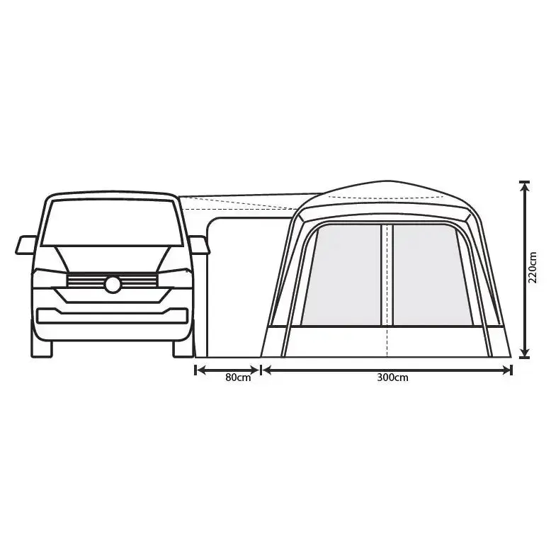 Outdoor Revolution Cayman Sleeping Annexe 2025
