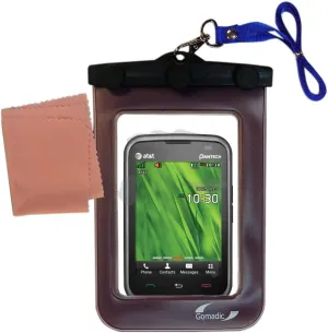 Outdoor Waterproof Carrying case Suitable for The Pantech Renue to use Underwater - Keeps Device Clean and Dry