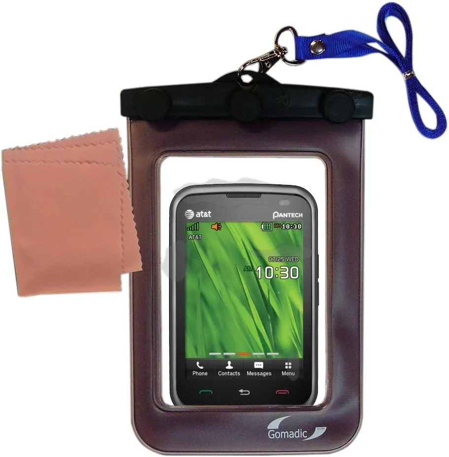Outdoor Waterproof Carrying case Suitable for The Pantech Renue to use Underwater - Keeps Device Clean and Dry