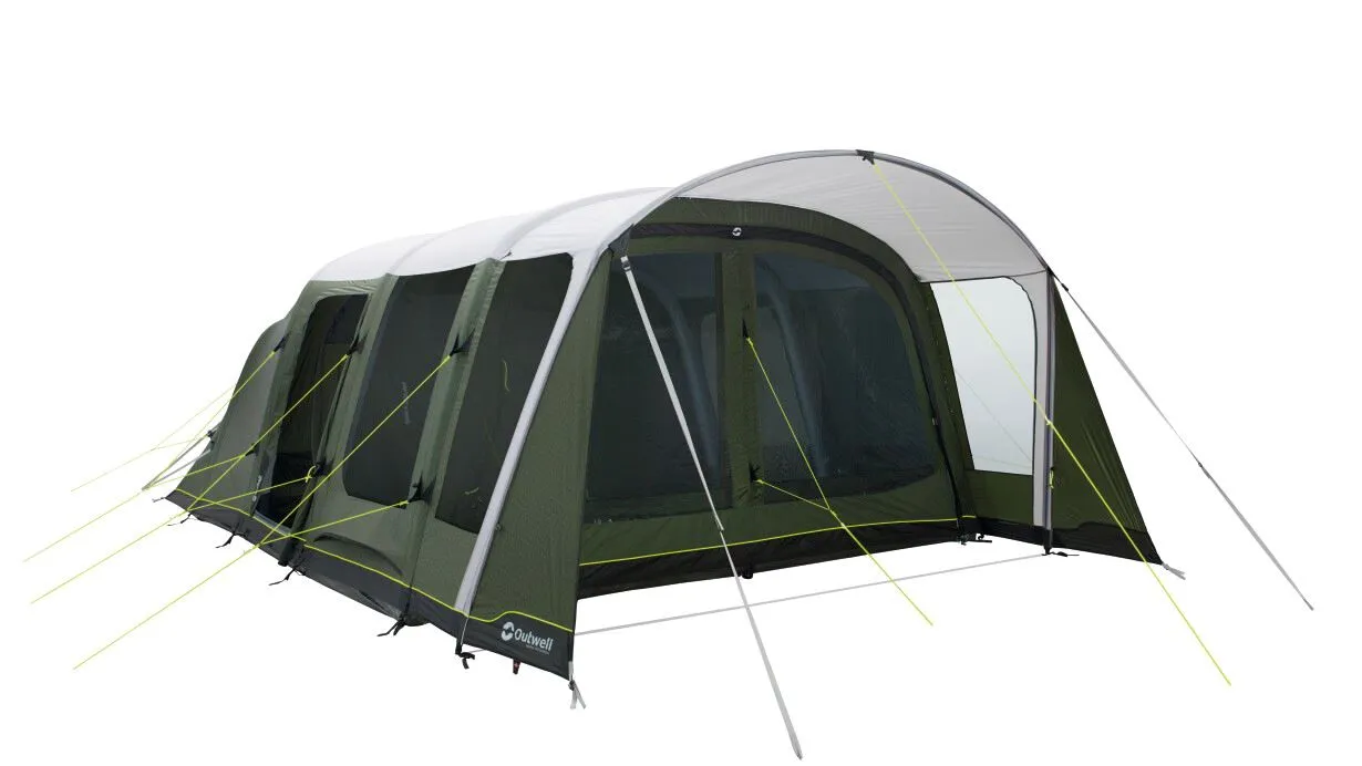 Outwell Avondale 6PA, 6 Person Air Tent - Green and Grey (OUT0078)