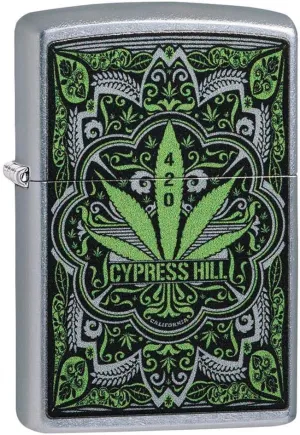 Personalized Zippo Cypress Hill Fan Street Chrome Windproof Lighter Free Engraving #49010 - Christmas, Halloween & Valentines Day Gift
