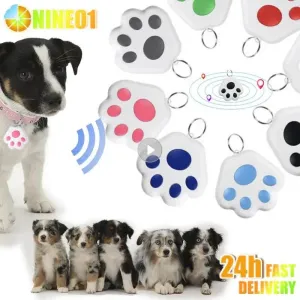 Pet Anti-Lost GPS Tracker Bluetooth-compatible Smart Wearable Waterproof Locator Real-time Tracking Dog Cat Collar Find Device