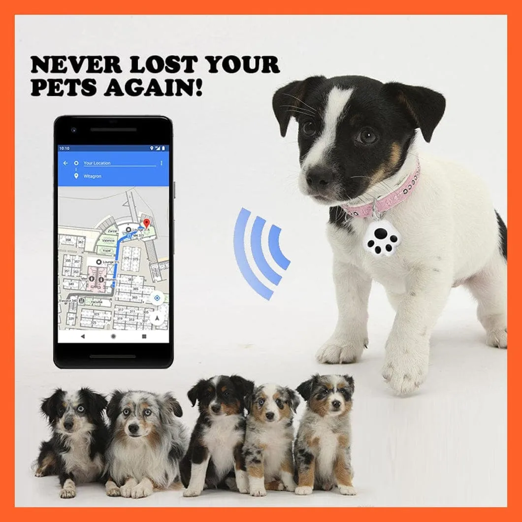Pet Dog Gps Anti-Lost Alarm Wireless Bluetooth Tracker Car Wallet Key Collar Accessories