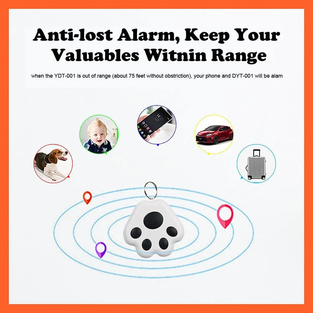 Pet Dog Gps Anti-Lost Alarm Wireless Bluetooth Tracker Car Wallet Key Collar Accessories