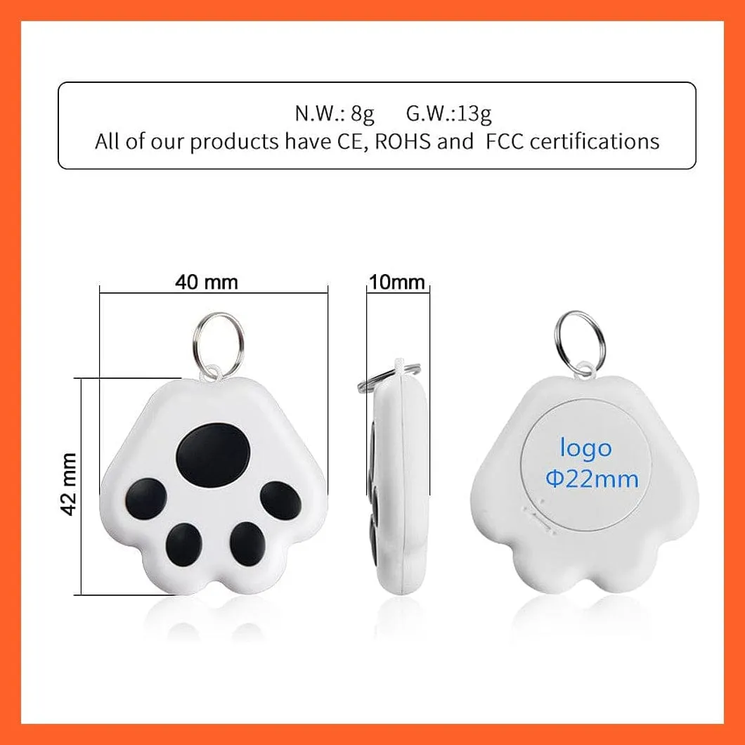 Pet Dog Gps Anti-Lost Alarm Wireless Bluetooth Tracker Car Wallet Key Collar Accessories