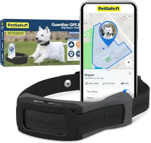PetSafe Guardian GPS 2.0 Dog Fence   Tracking – Wireless Dog Fence with Reliable Dual Frequency GPS Tracking – Smaller Collar for All Breeds 10 lbs and Above – Subscription Required