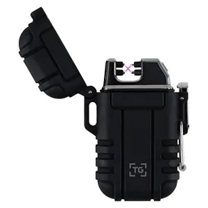 Plasma Lighter Windproof USB Rechargeable Flameless Dual Arc