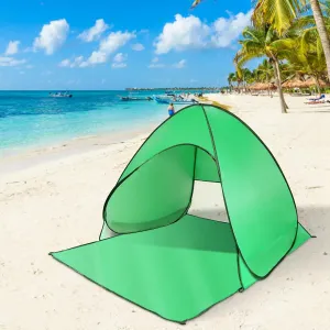 Pop Up Beach Tent for 2-3 Person, UPF50  Anti-UV Sun Shelter w/Storage Bag