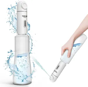 Portable Electric Bidet for Travel - Rechargeable Handheld Bidet with Two Pressure Options, Adjustable Nozzle, Electric Sprayer for Personal Hygiene Care