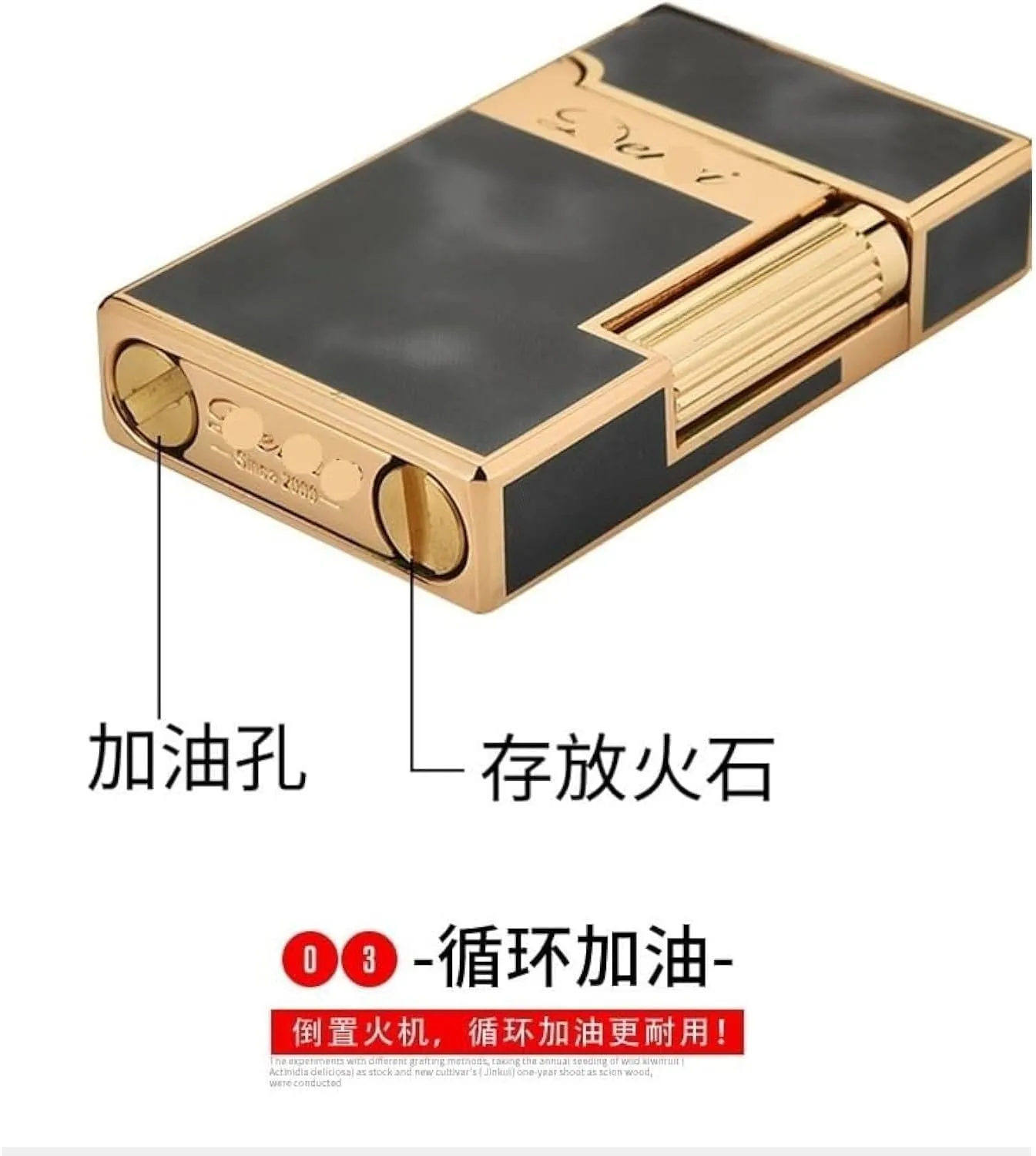 Portable Grinding Wheel Side Sliding Ignition Pure Copper Metal Drawing Lighter Refillable Kerosene Suitable for Indoor and Outdoor Candle Cigar(#f57ef3)