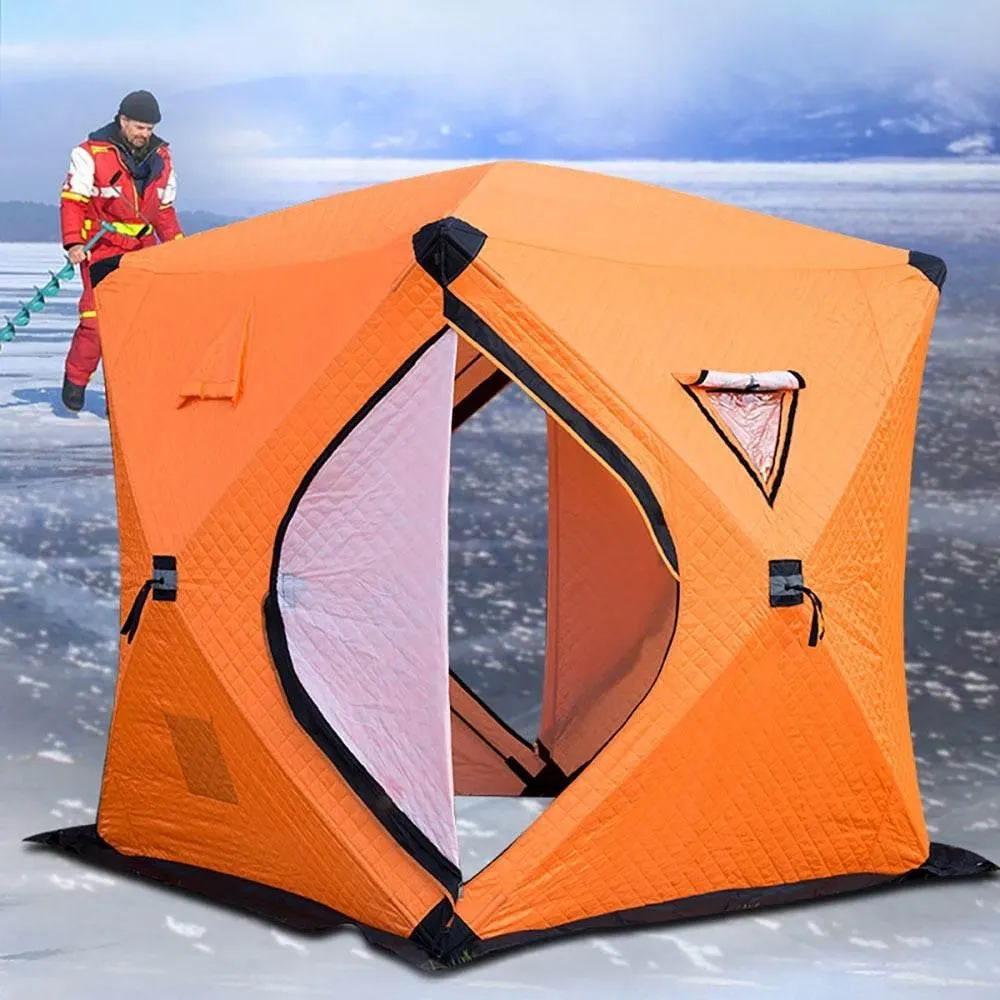Portable Ice Fishing Tent - Winter Camping Shelter