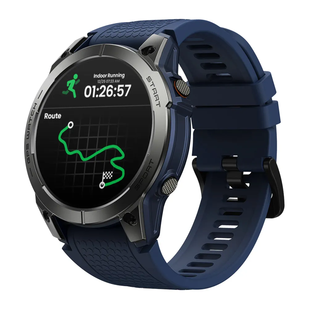 Premium GPS Sports Smartwatch for Men - 1.43” AMOLED, Built-in GPS, 100  Sports Modes, Health Tracking, 18-Day Battery, Waterproof, Bluetooth Calls