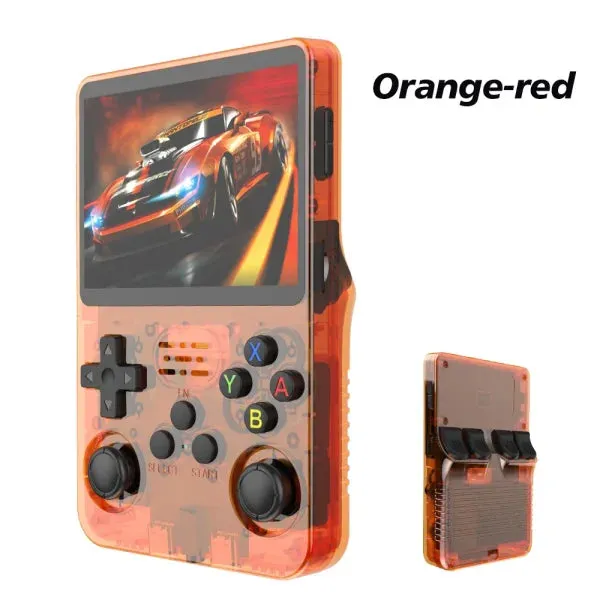 R36S Retro Handheld Game Console 128GB – 3.5" IPS Screen, Linux System, Portable Video Player with 64GB Preloaded Games