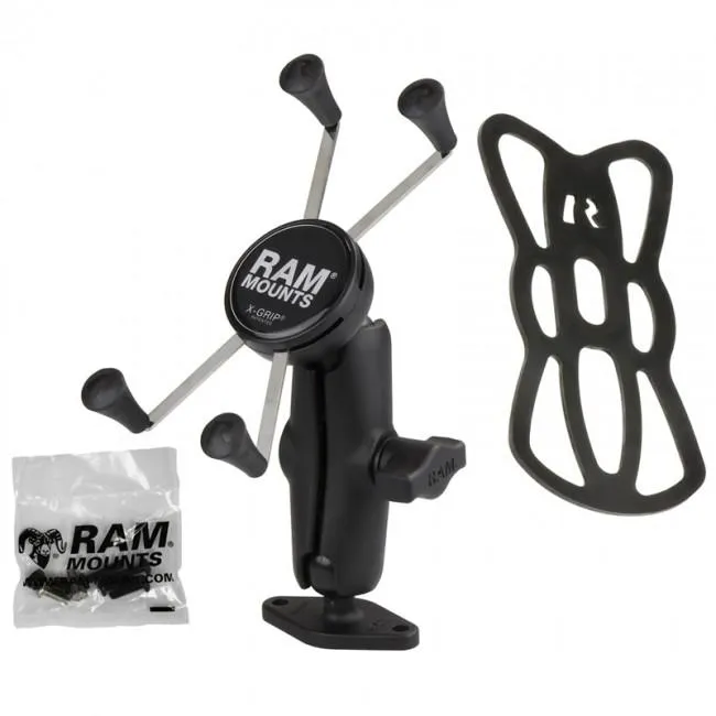 RAM 1" Ball Mount with Diamond Base & X-Grip® for Samsung Galaxy Note 10 PLUS (sku 47626)
