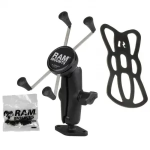 RAM 1" Ball Mount with Diamond Base & X-Grip for Samsung Galaxy S10 PLUS (sku 44280)